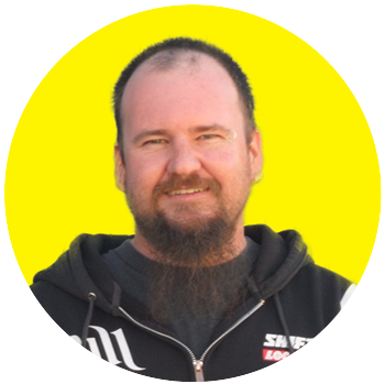 Steve Wood (Nickname: Pee Wee) - Sales Manager